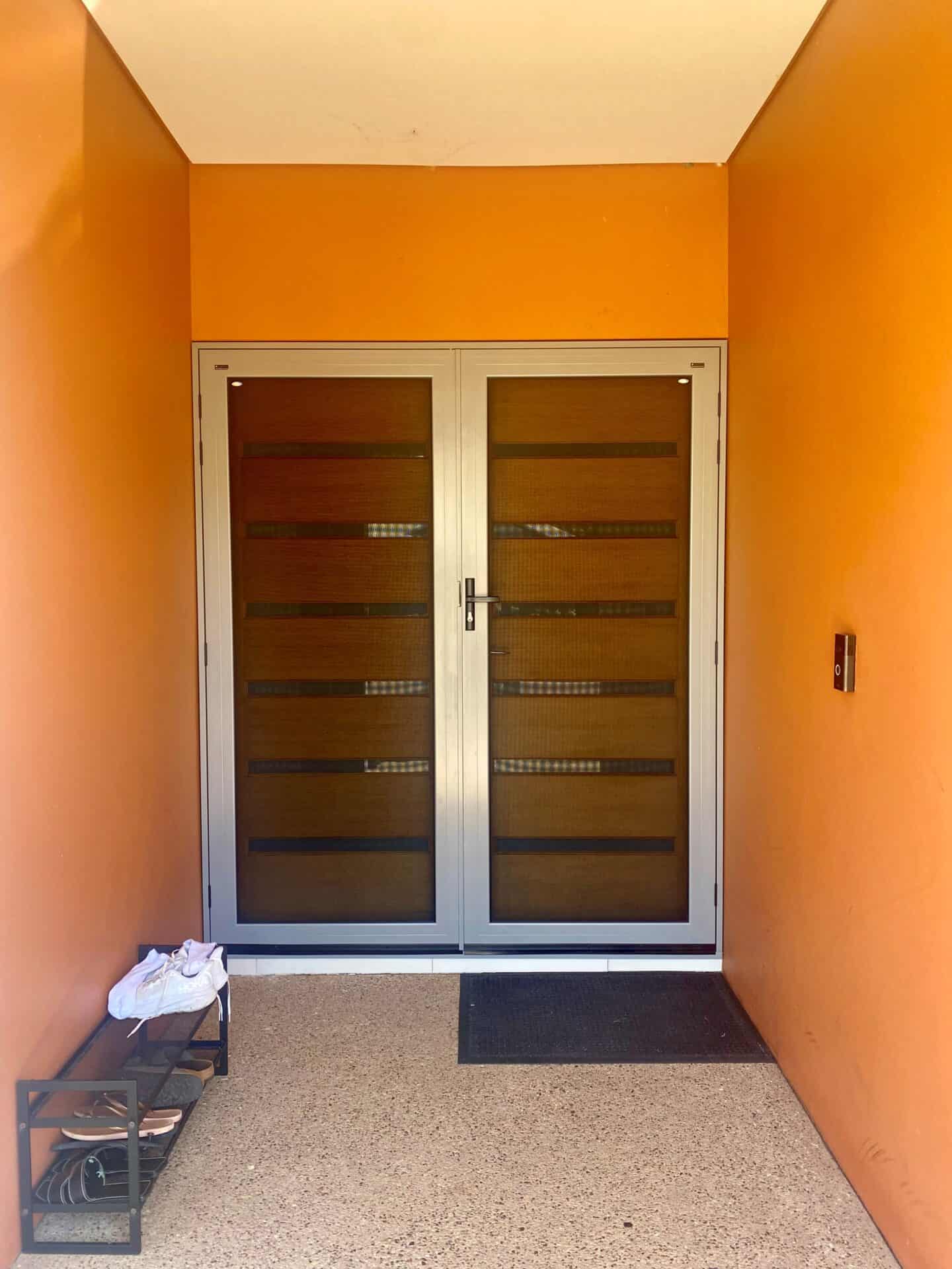 CRIMSAFE ULTIMATE DOUBLE HINGED DOORS